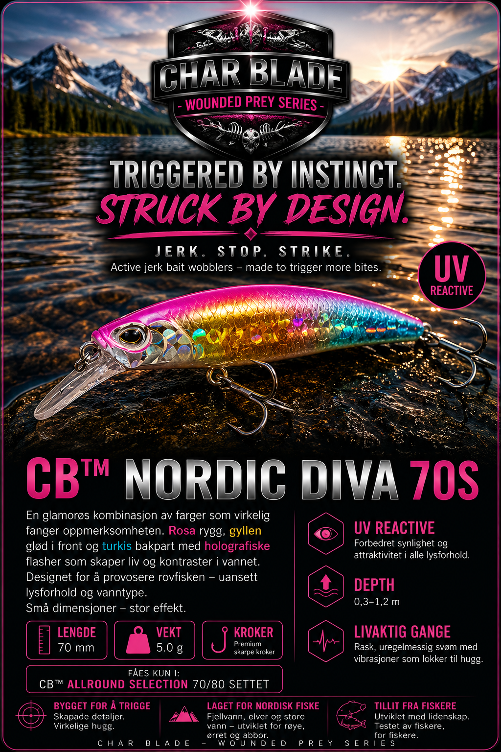 CB™ Nordic Diva 70s