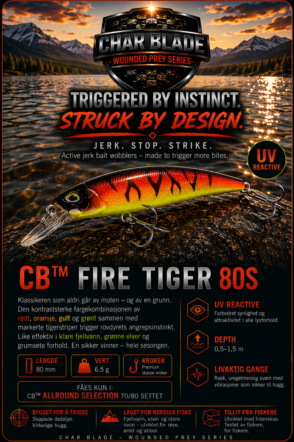 CB™ Fire Tiger 80s
