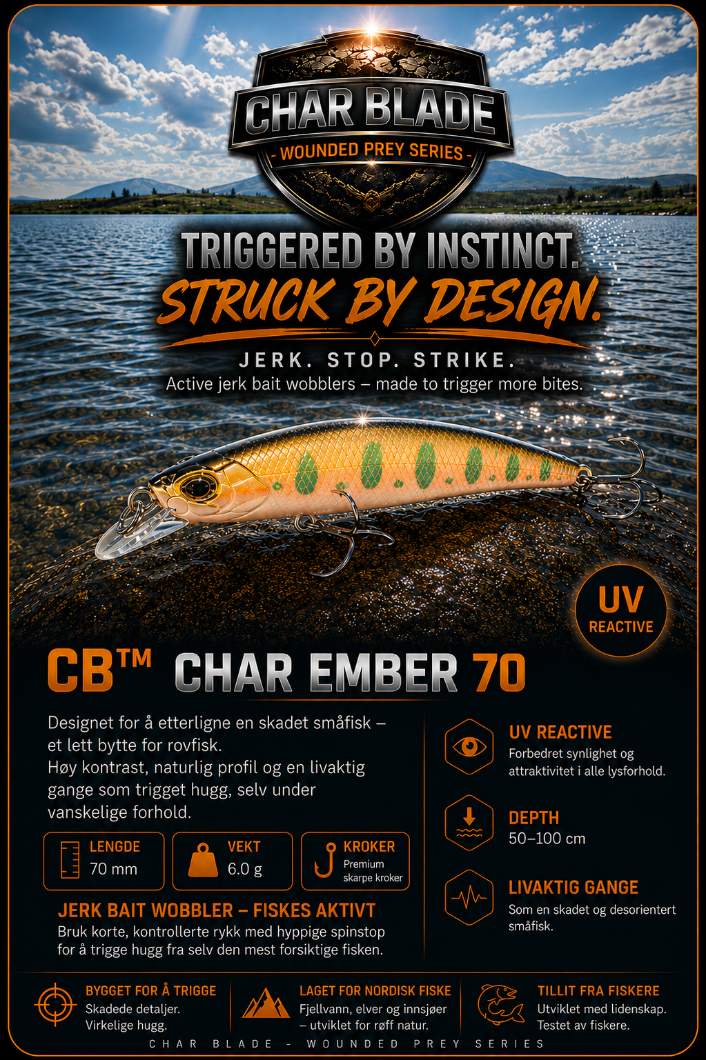 CB™ Char Ember 70
