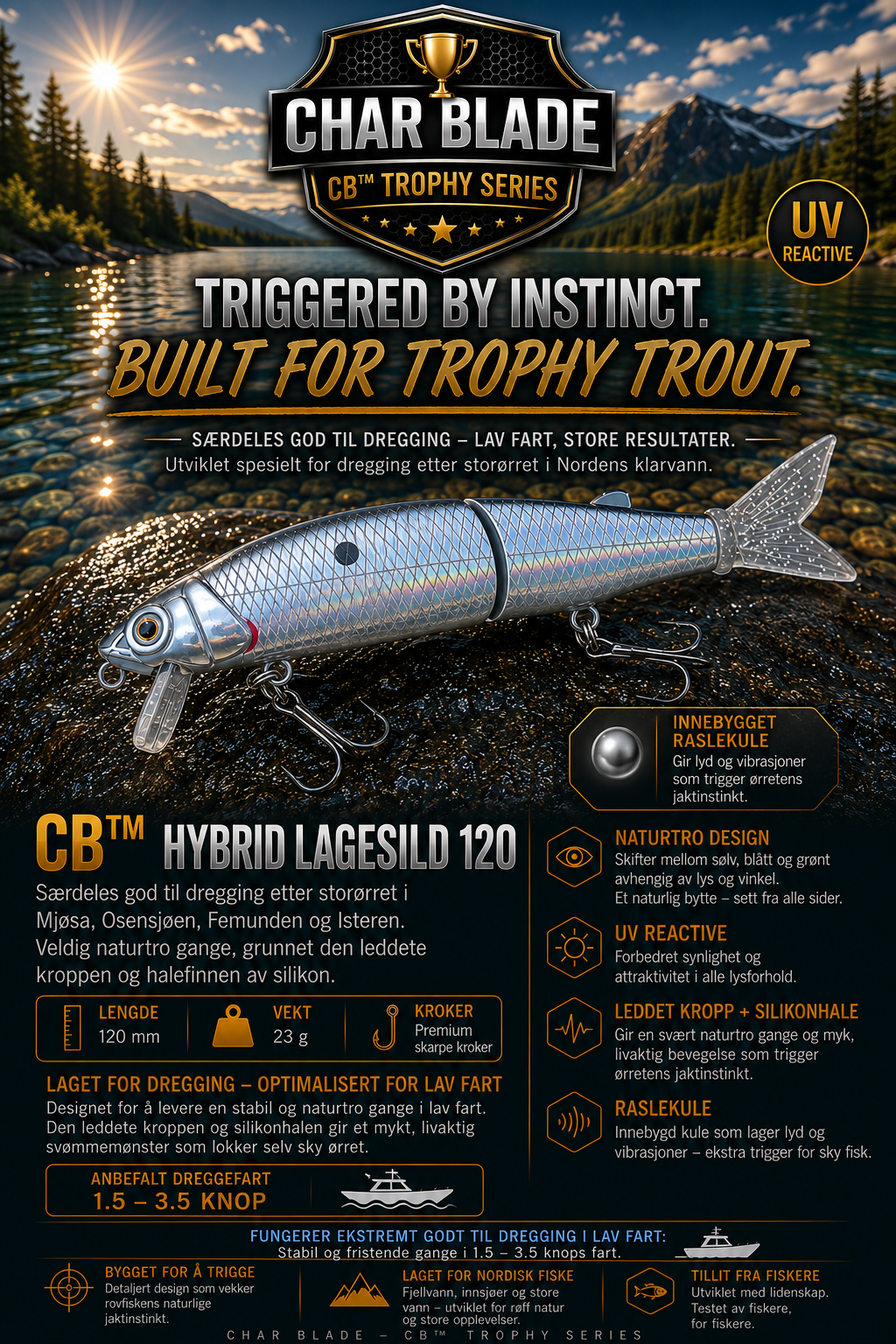 CB™ Hybrid Lagesild 120
