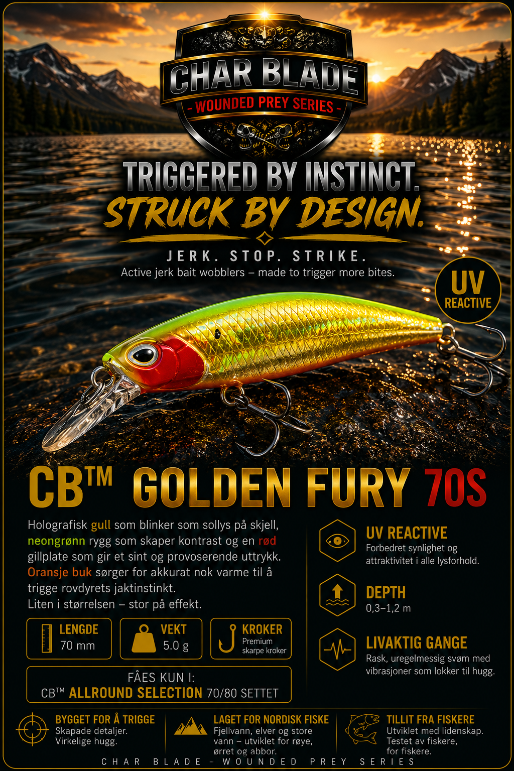 CB™ Golden Fury 70s