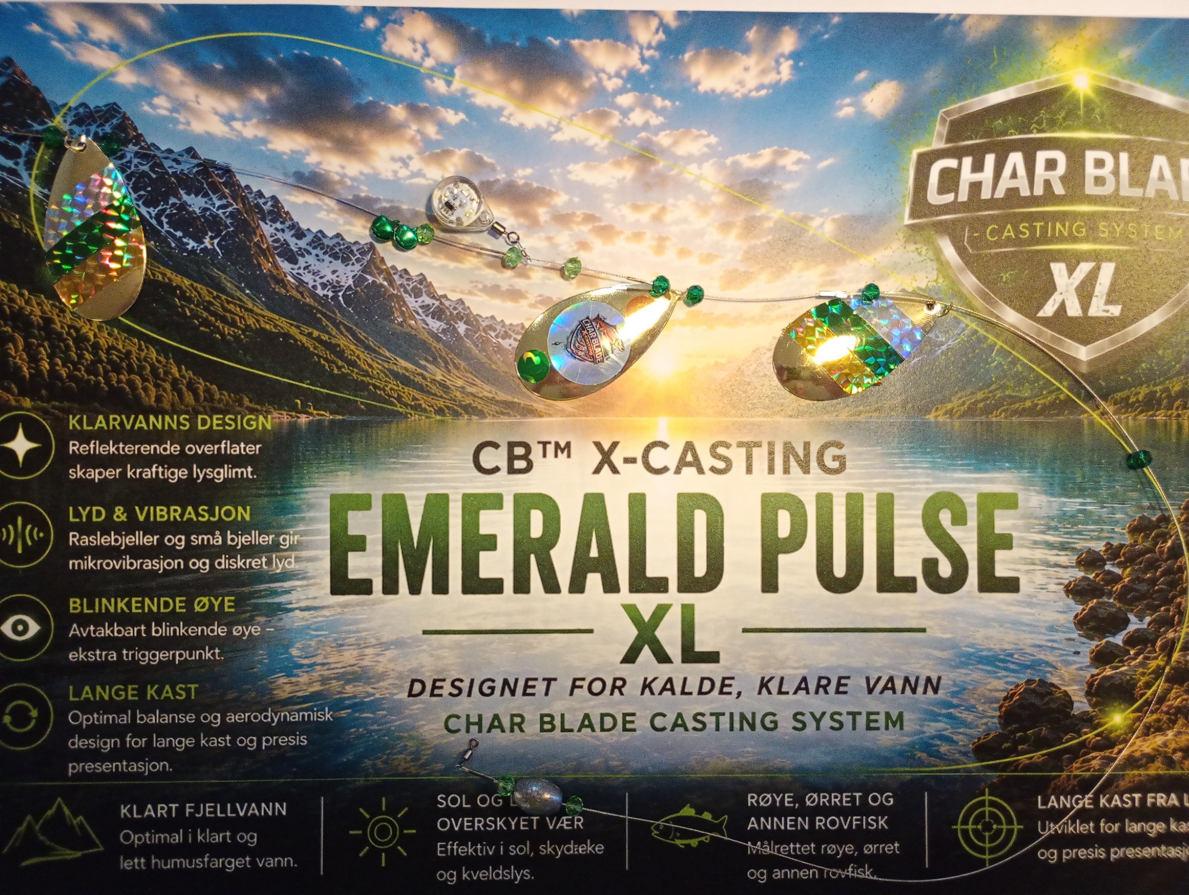 Emerald Pulse Xl kastedrag