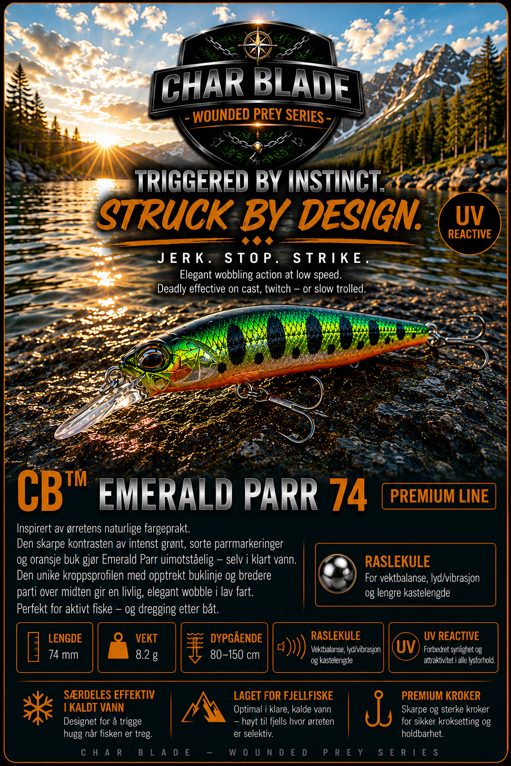 CB™ Emerald Parr 74 Premium