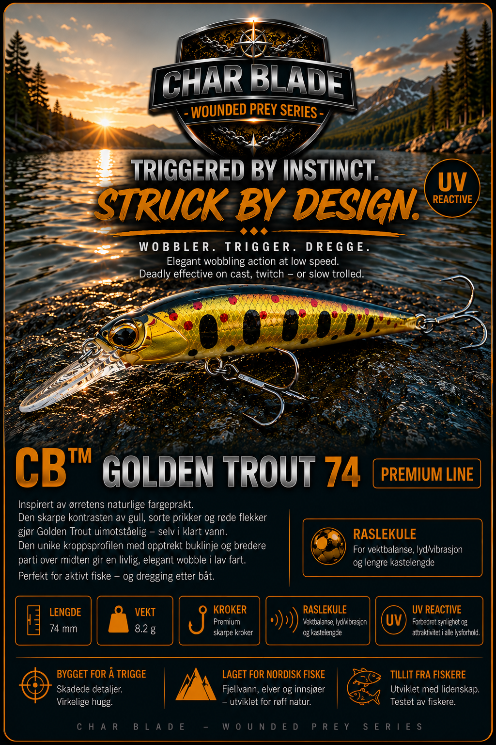 CB™ Golden Trout 74 Premium