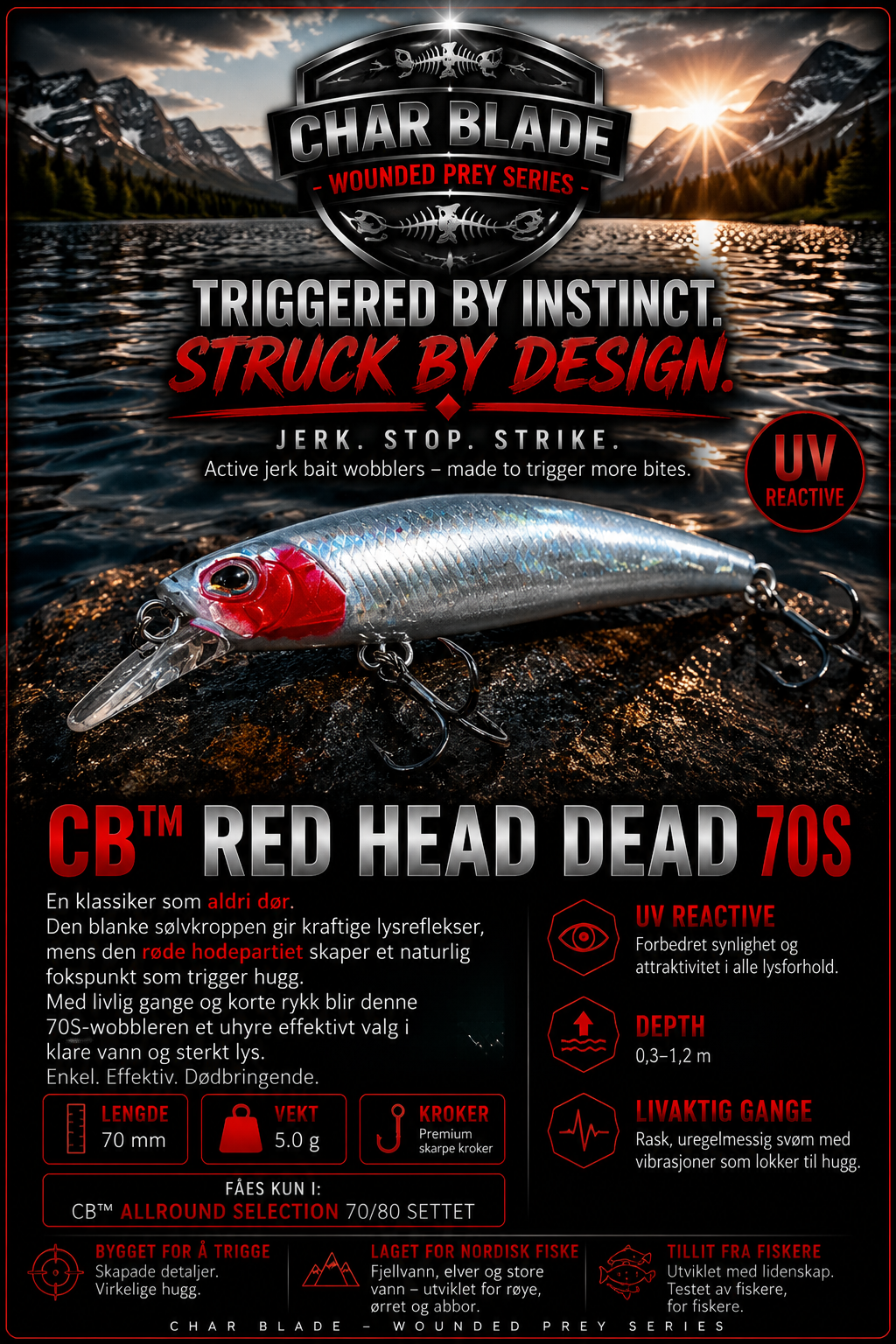 CB™ Red Head Dead 70s