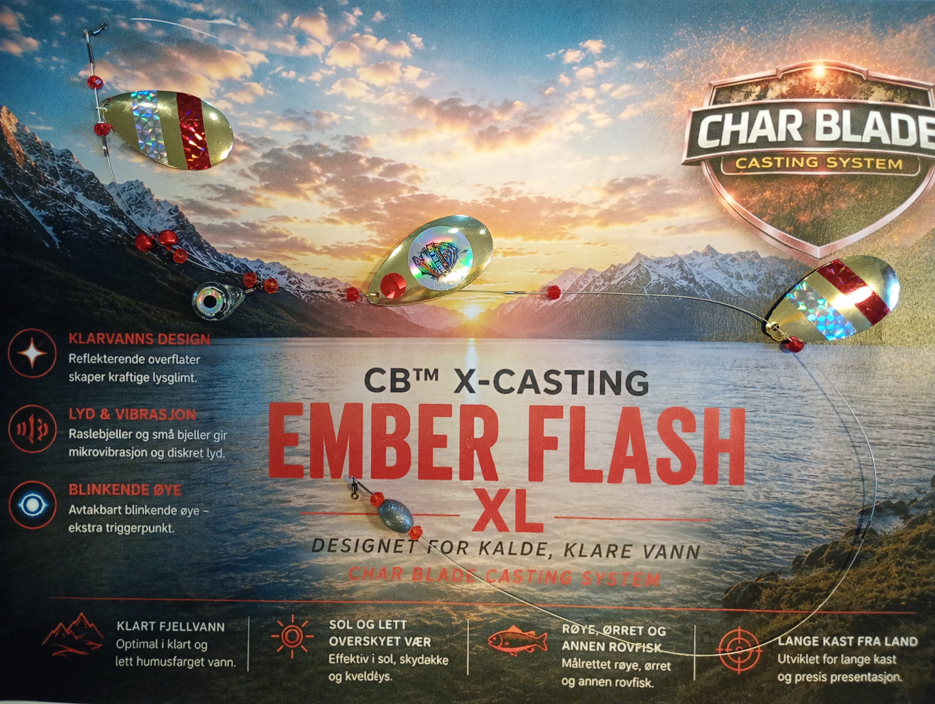 Ember Flash XL kastedrag