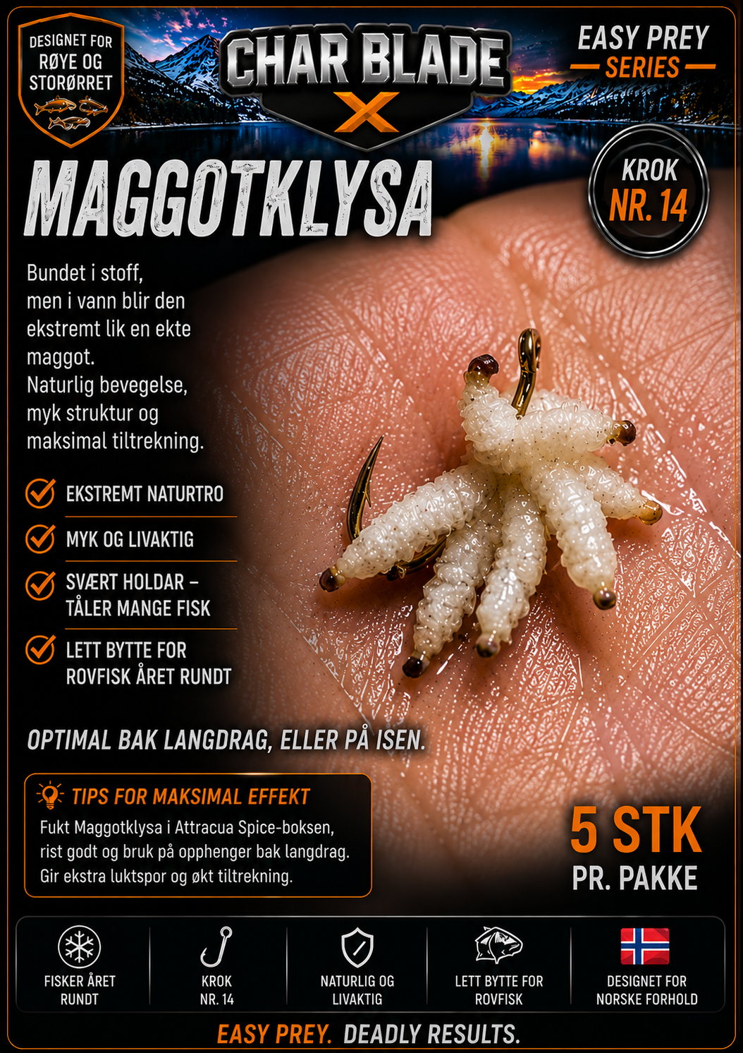 CB™ Maggotklysa