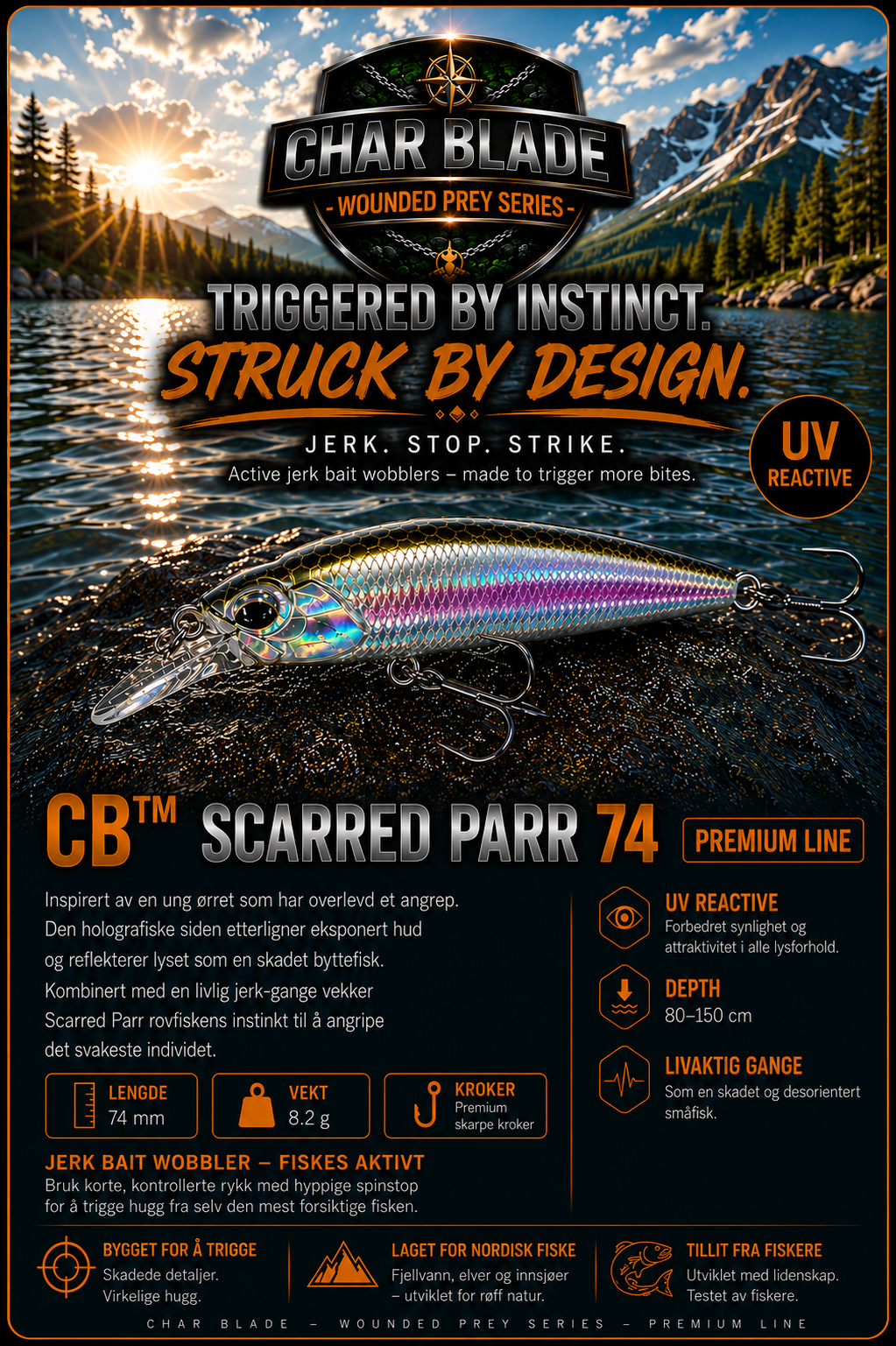 CB™ Scarred Parr 74 Premium