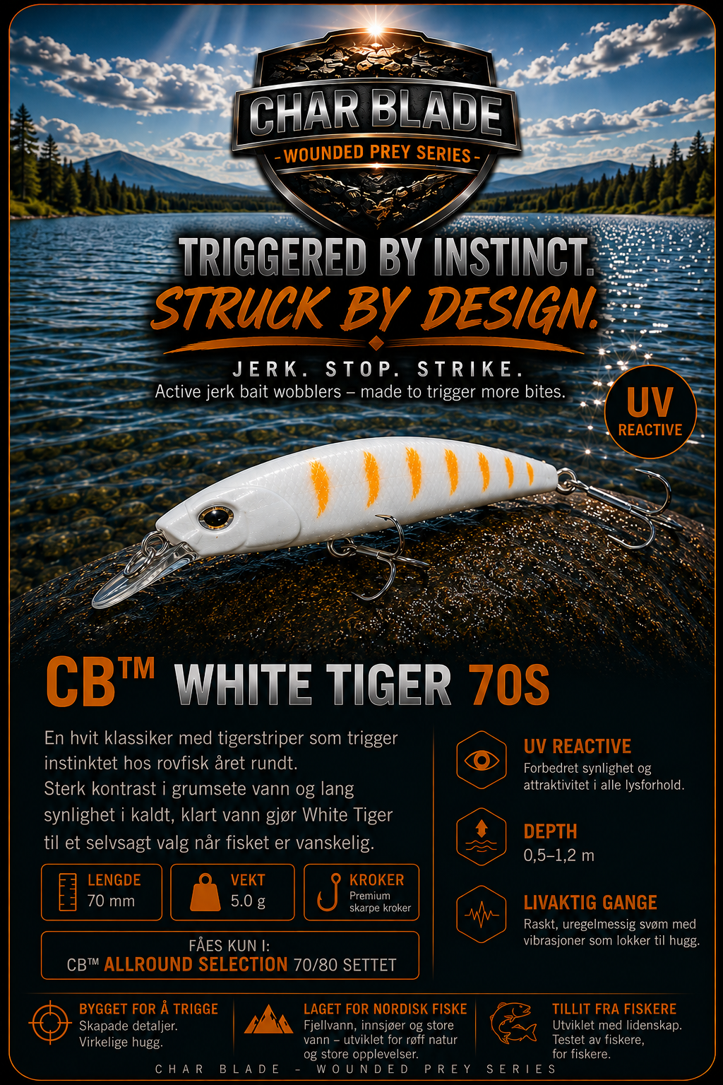 CB™ White Tiger 70s